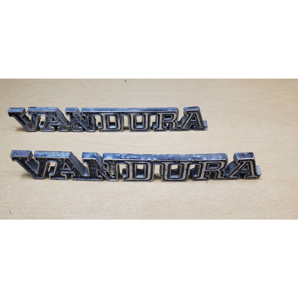 1970's GMC GM Van VANDURA Emblem for Repair or Restoration